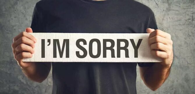 Reluctant Apologizer